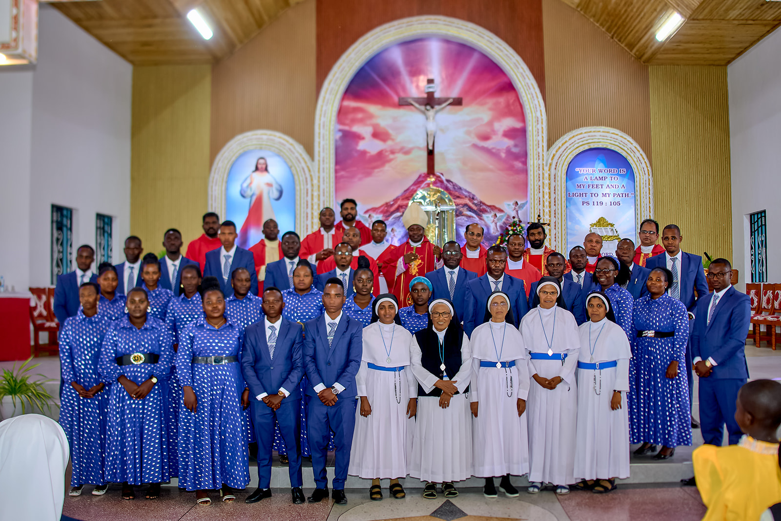 Santhome SABS Team, Blessing Day of our Chapel